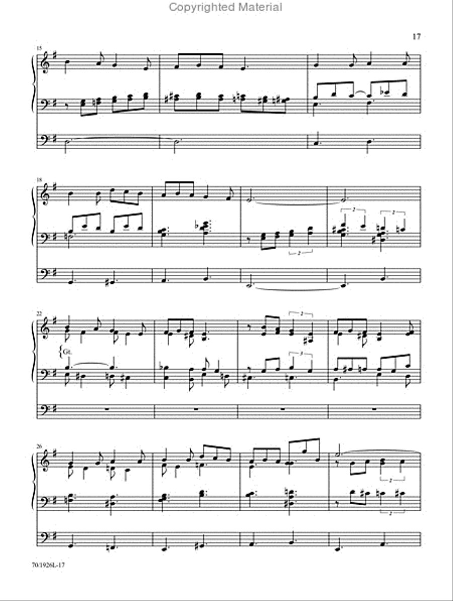 The Heart and Soul of Christmas Organ Solo scores gallery preview page 10