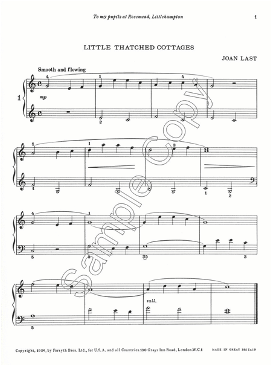 Sunshine Sketches Piano Solo scores gallery preview page 2