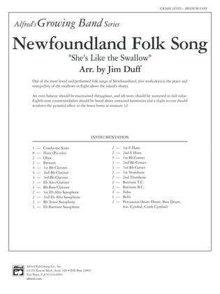 Newfoundland Folk Song: Score