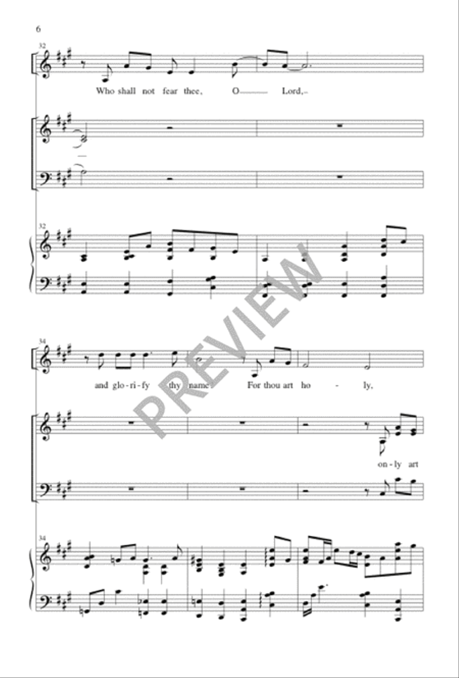 Great and Marvelous Great and Marvelous Choir scores gallery preview page 7