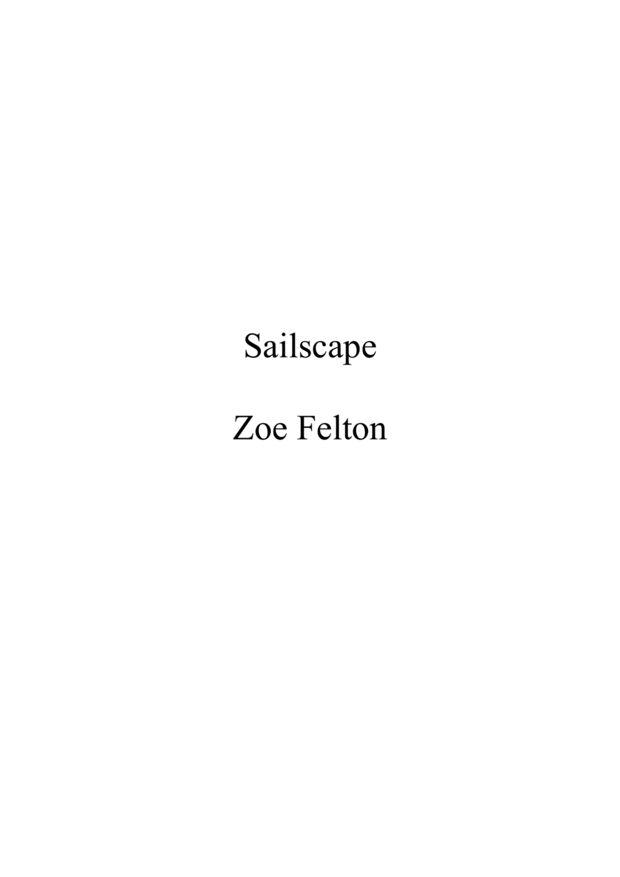Sailscape for Concert Band Concert Band scores gallery preview page 1
