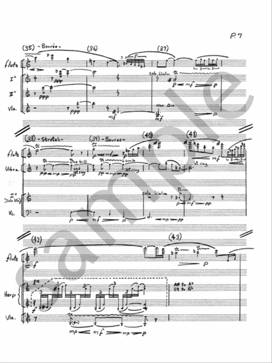 Sea Shadows Orchestra scores gallery preview page 8