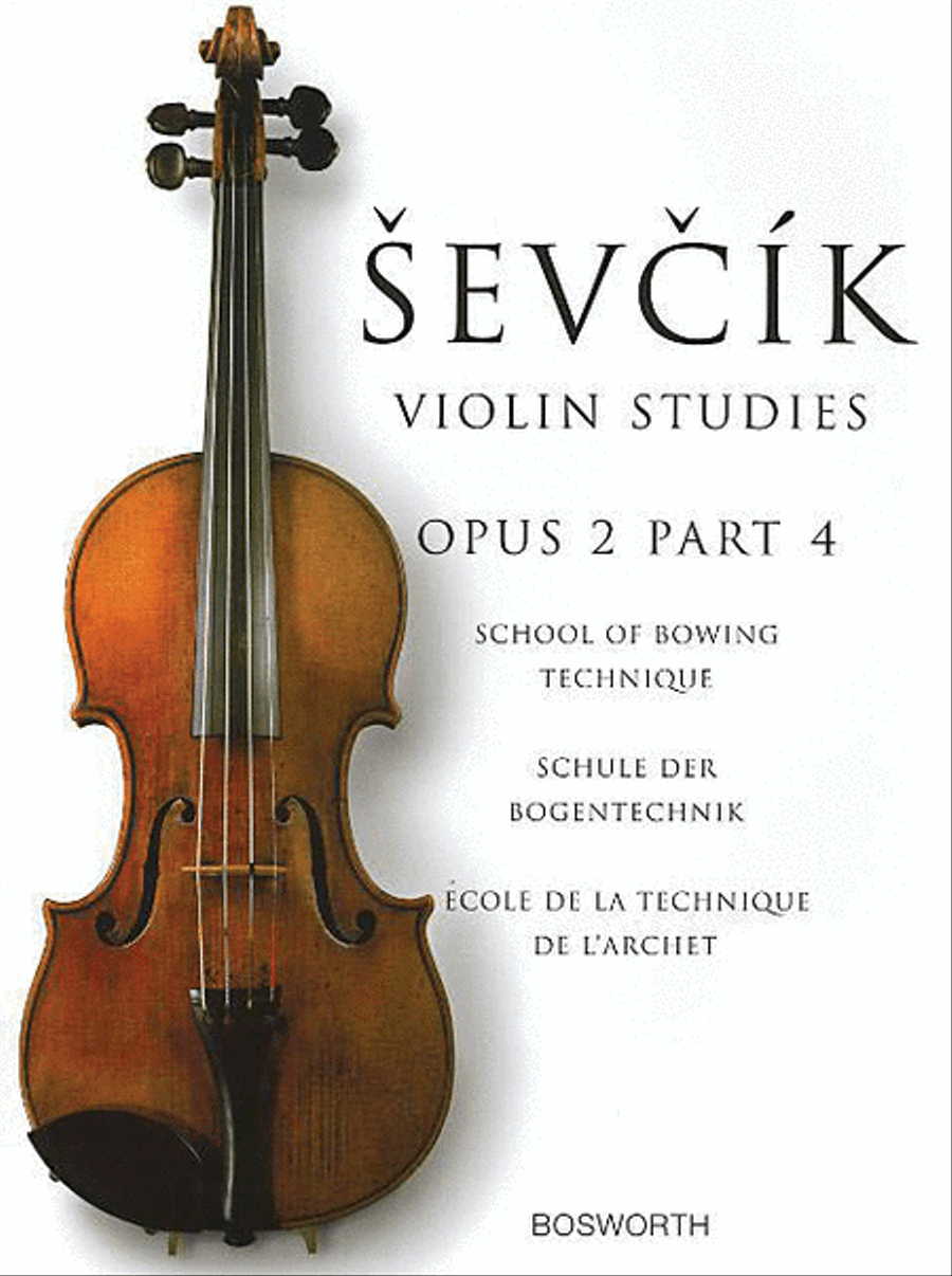 Sevcik Violin Studies – Opus 2, Part 4 Violin scores gallery preview page 1