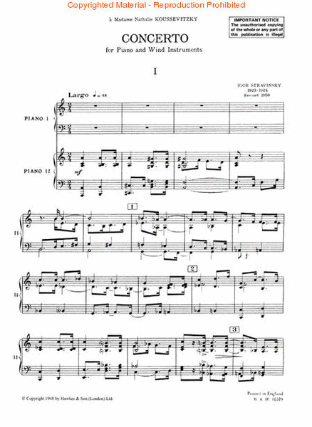 Concerto for Piano and Wind Instruments