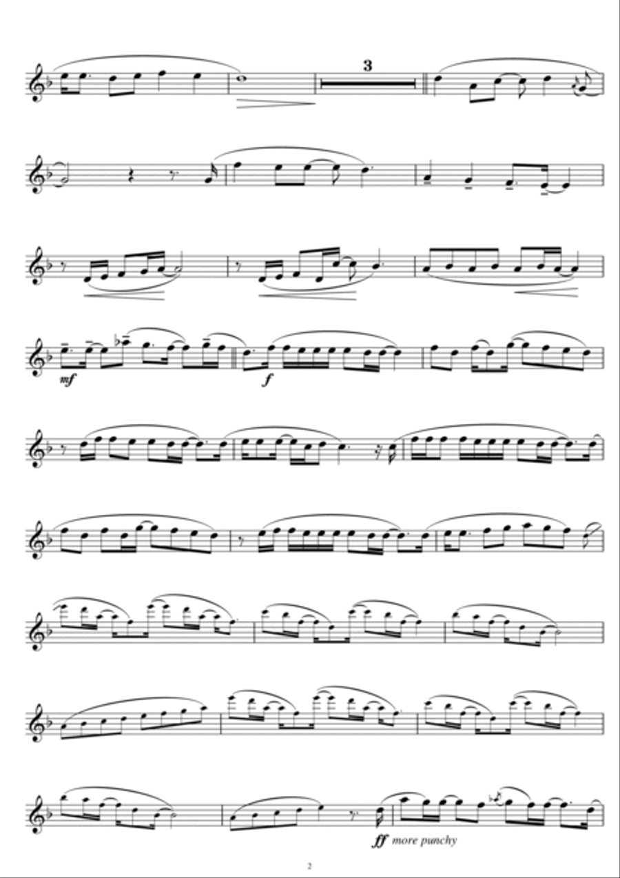 Careless Whisper Flute Solo scores gallery preview page 2