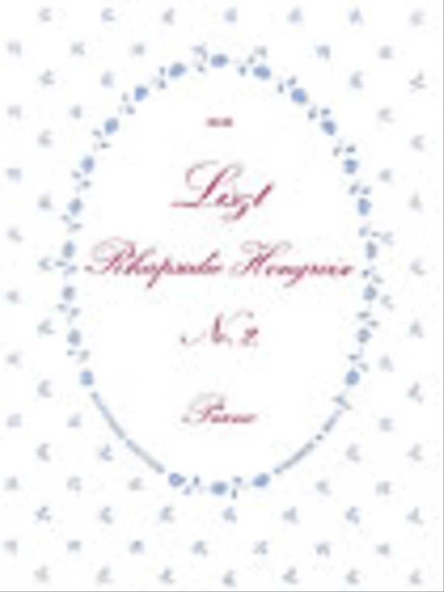 Hungarian Rhapsody No. 2 Piano Solo scores gallery preview page 1