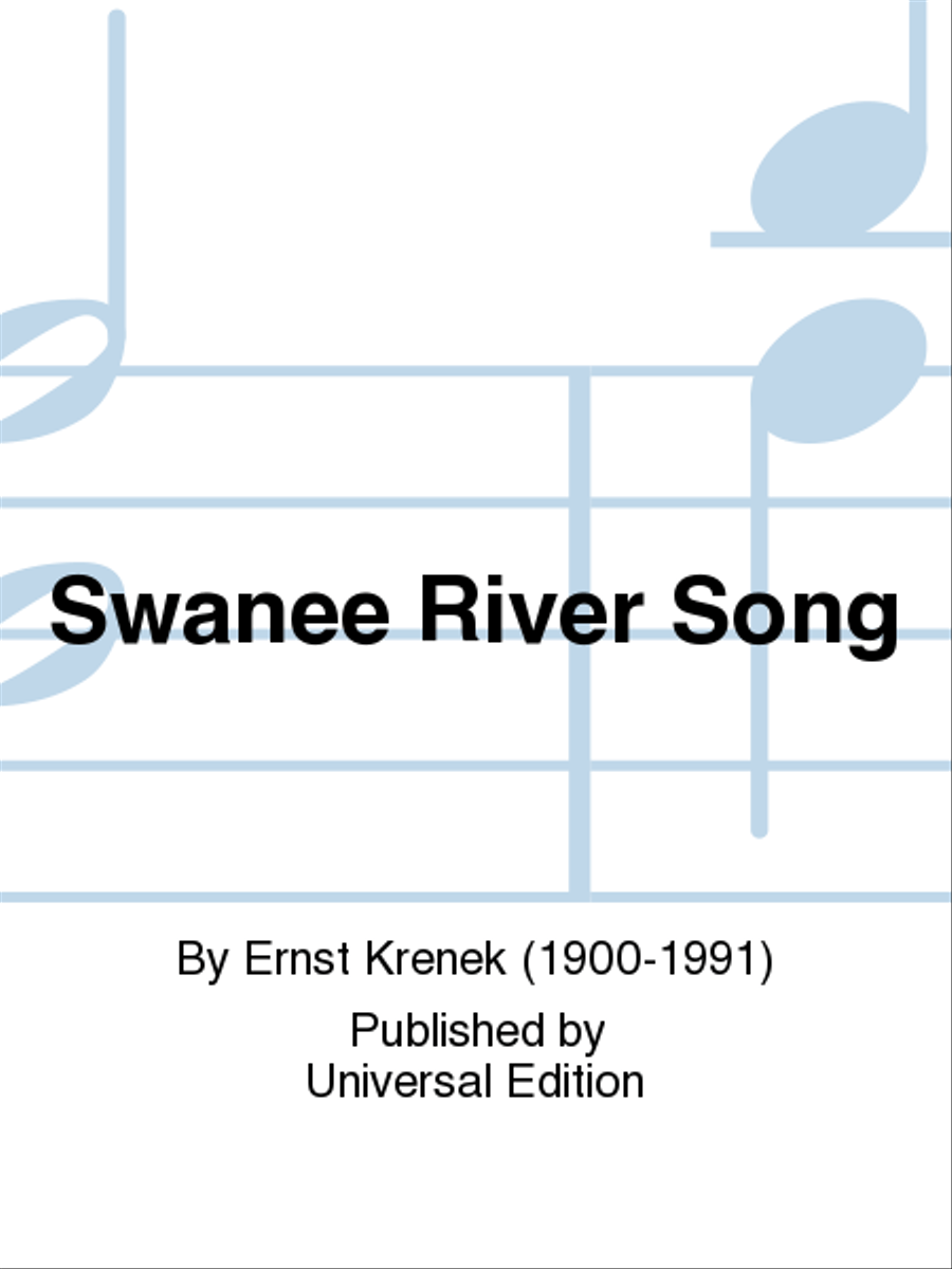 Swanee River Song School and Community scores gallery preview page 1