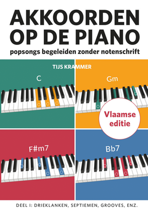 Book cover for Akkoorden op de piano, deel 1 (Vlaamse editie)