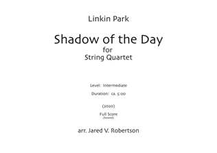 Shadow Of The Day - Score Only