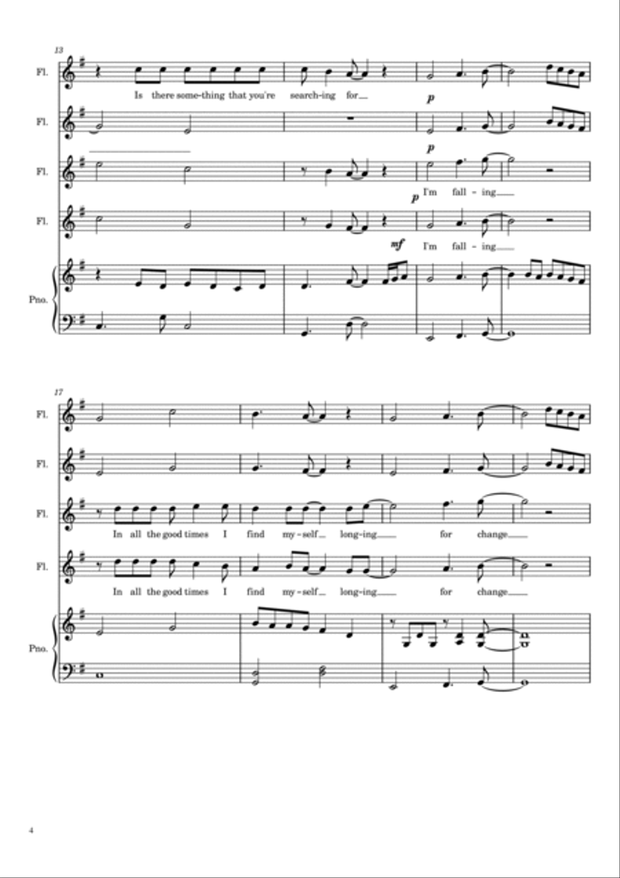 Shallow Woodwind Ensemble scores gallery preview page 4