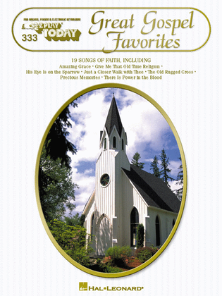 Book cover for Great Gospel Favorites