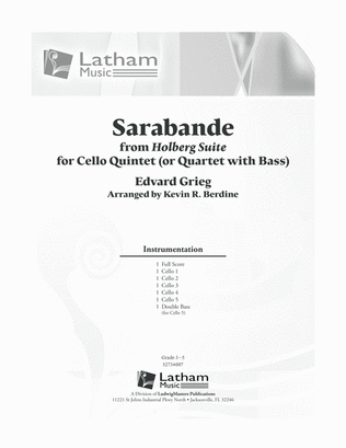 Sarabande (from Holberg Suite)
