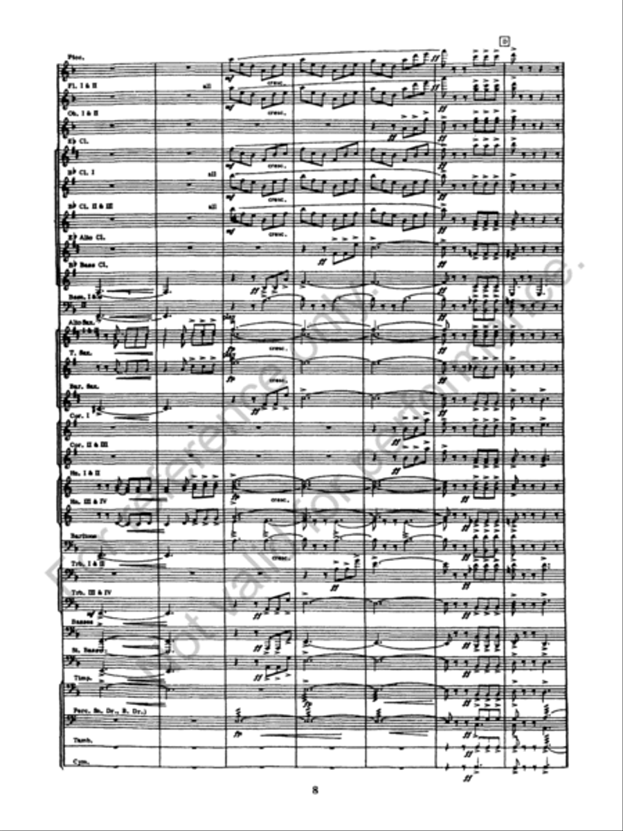 Incidental Suite Concert Band scores gallery preview page 9