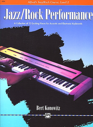 Book cover for Alfred's Basic Jazz/Rock Course: Performance, Level 2