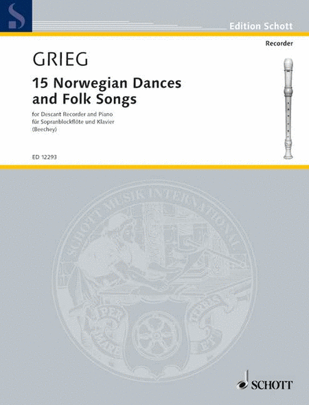 Grieg/beechey 15 Norwegian Dances Desc.
