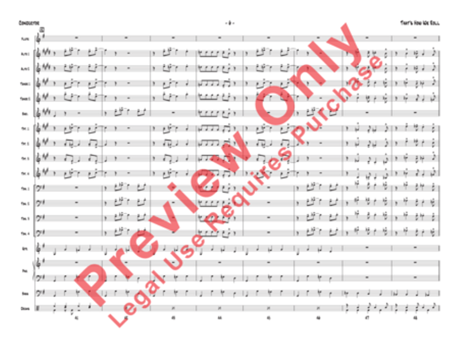 That's How We Roll Jazz Ensemble scores gallery preview page 22