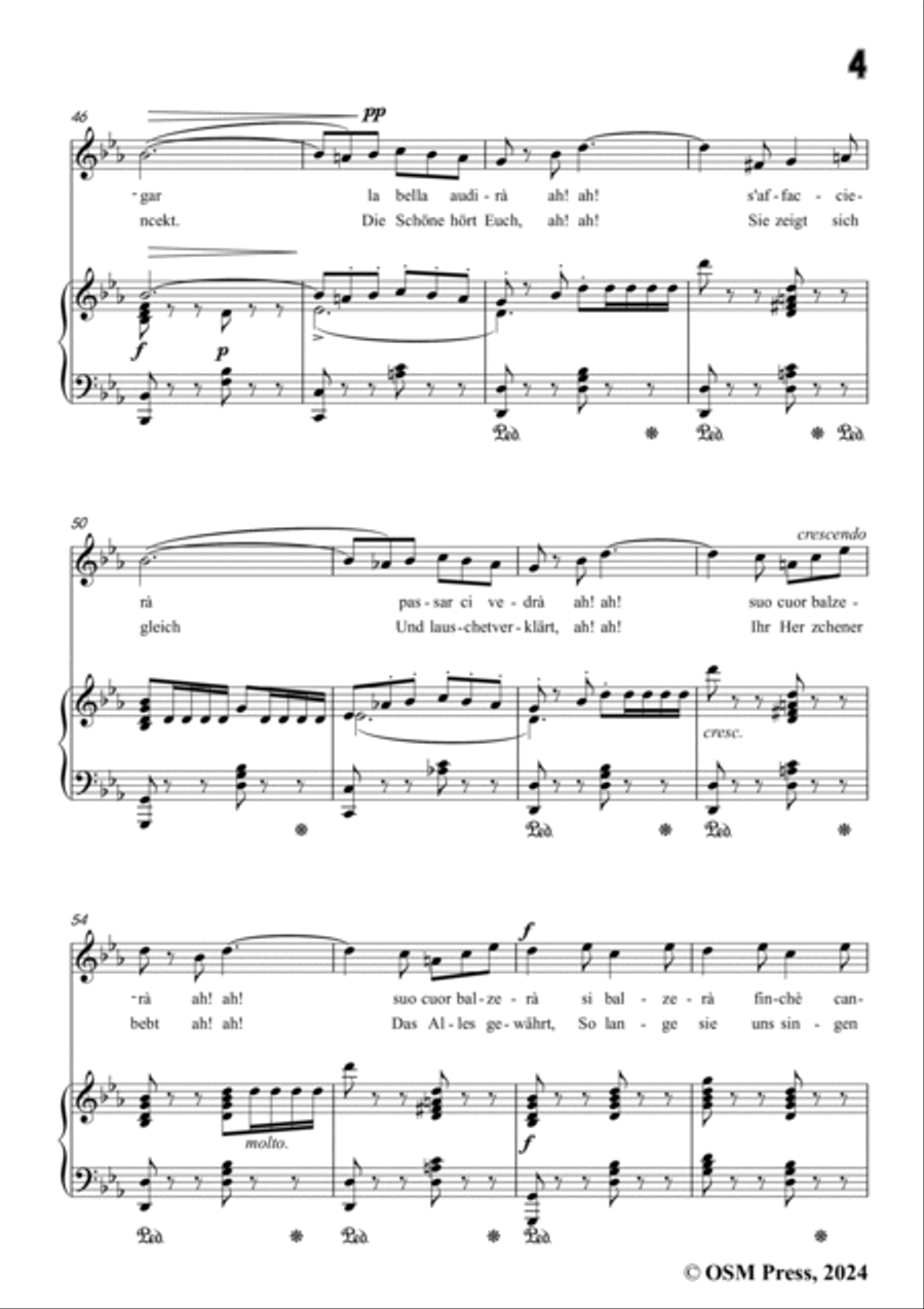 Paladilhe-Mandolinata( Souvenir de Rome),in E flat Major Voice scores gallery preview page 5