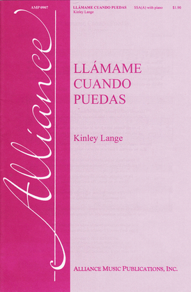 Book cover for Llamame Cuando Puedas