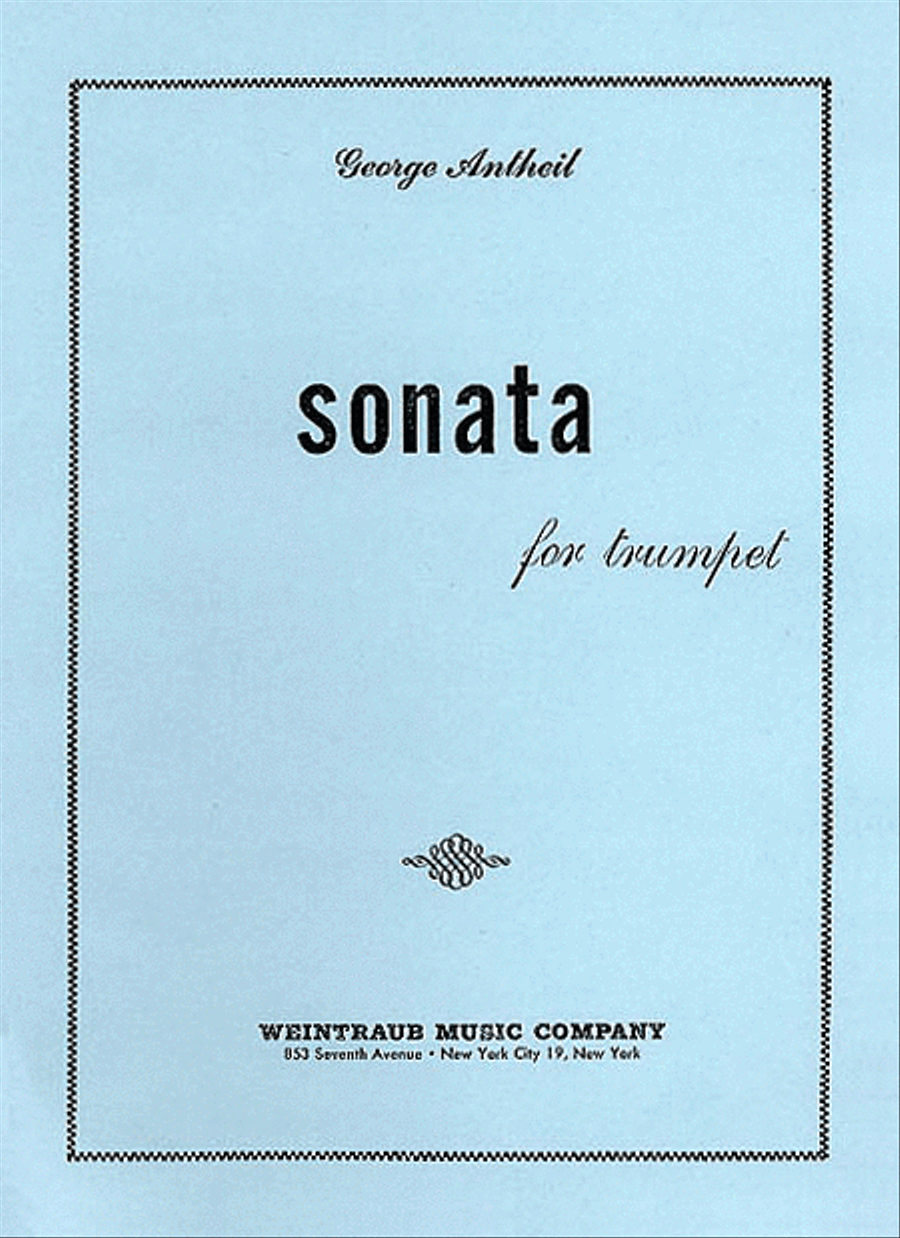 Sonata for Trumpet Trumpet Solo scores gallery preview page 1
