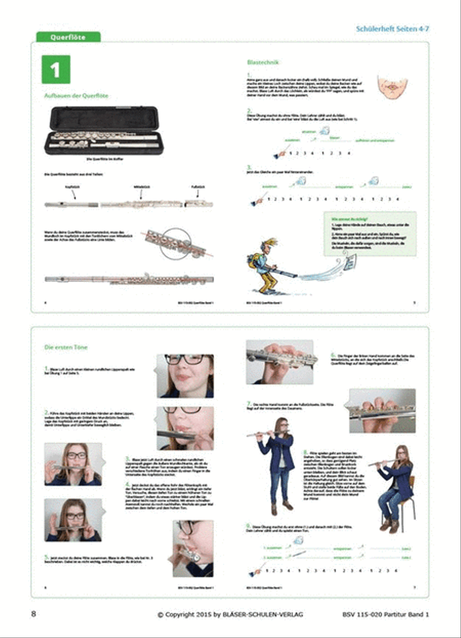 Gemeinsam Lernen & Spielen 1 Partitur Concert Band scores gallery preview page 3