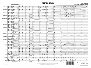 Book cover for Superstar (arr. Mark Taylor) - Conductor Score (Full Score)