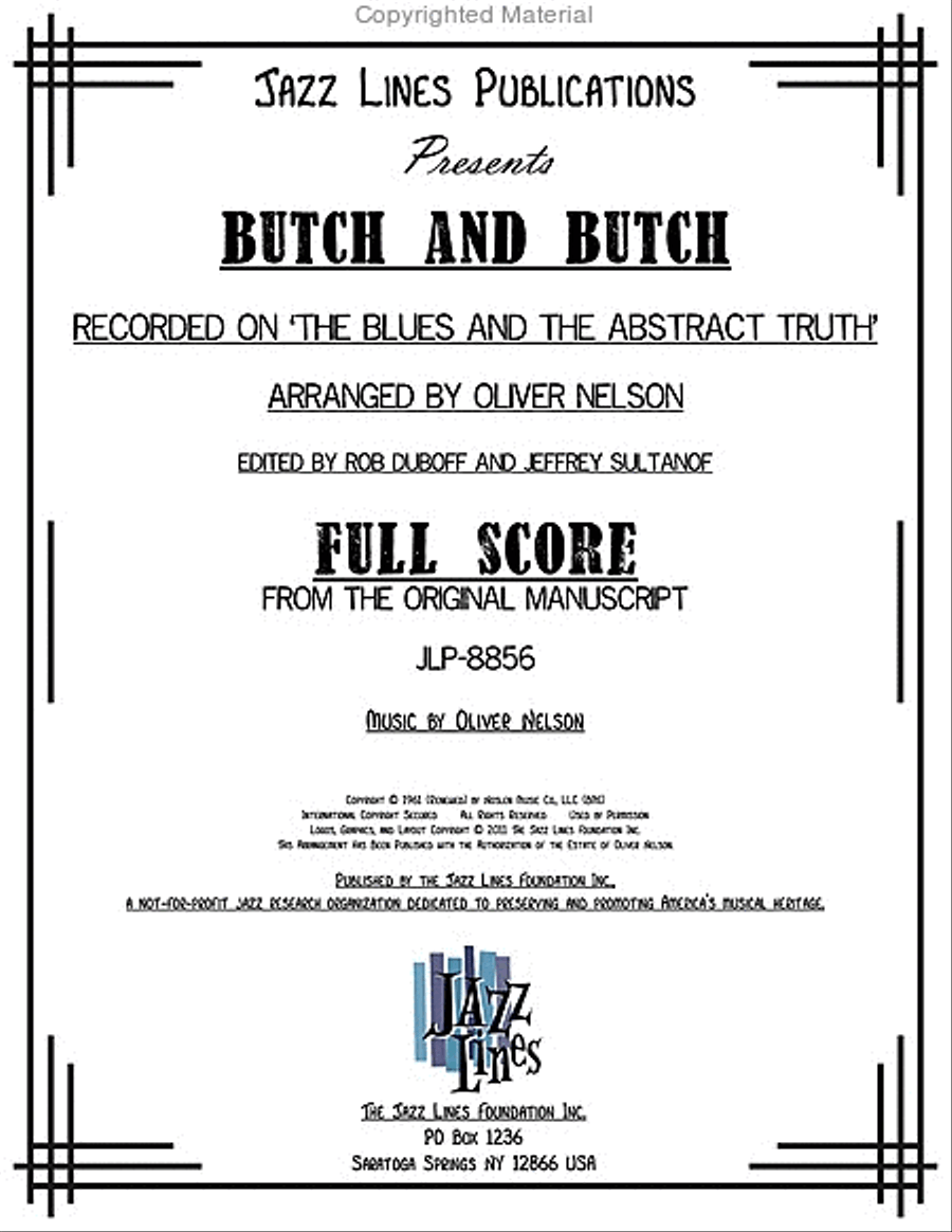 Butch And Butch