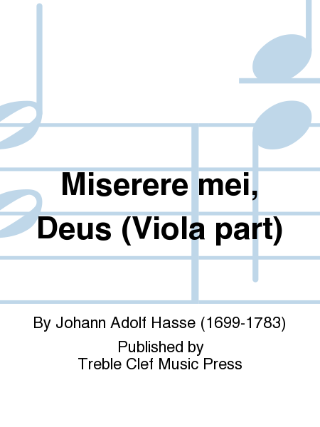 Miserere mei, Deus (Viola part)