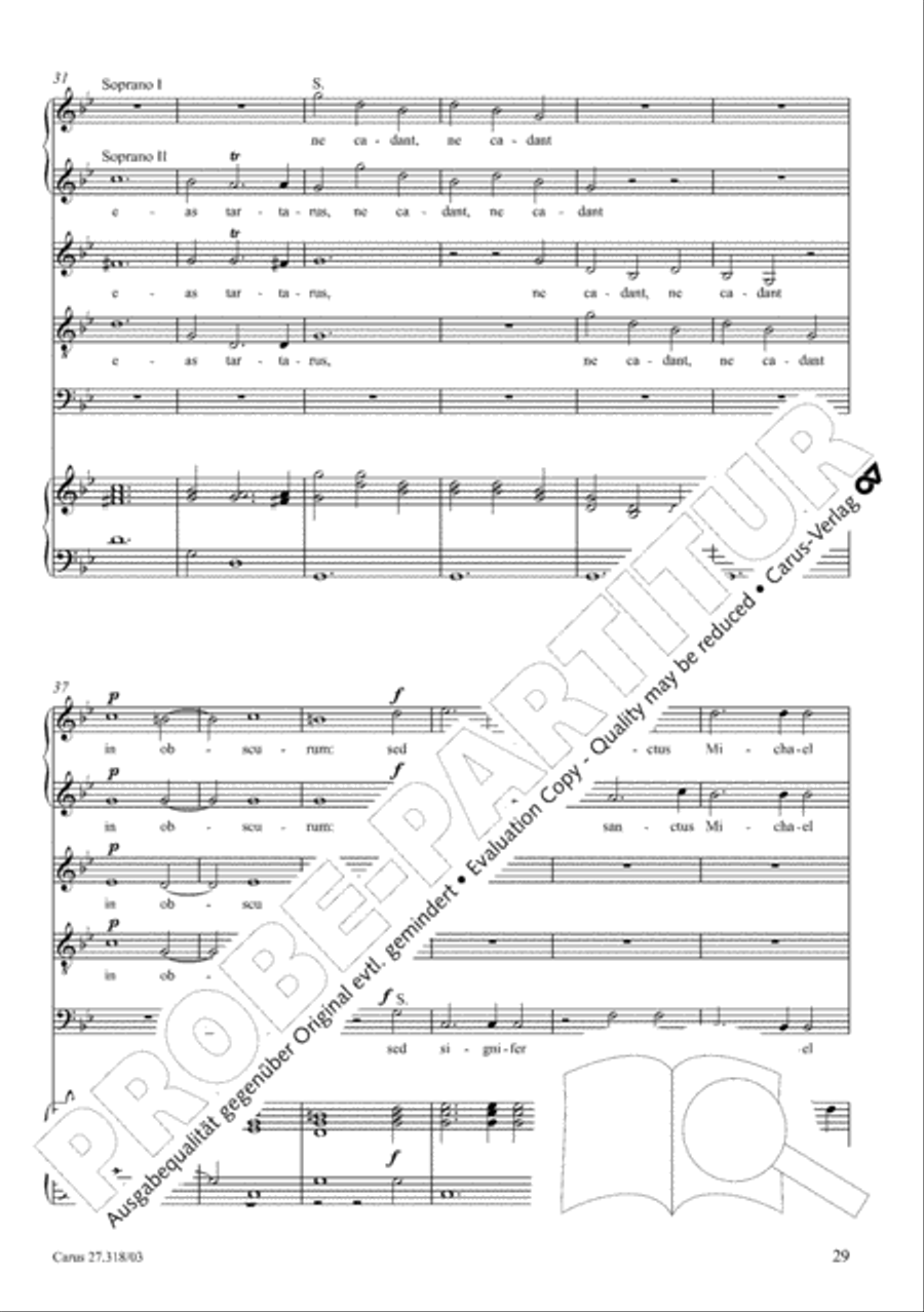 Requiem in F minor SSATB scores gallery preview page 30
