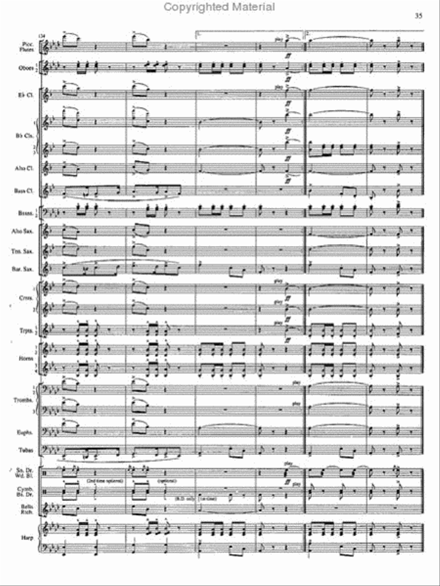 The Fairest of the Fair Concert Band scores gallery preview page 24