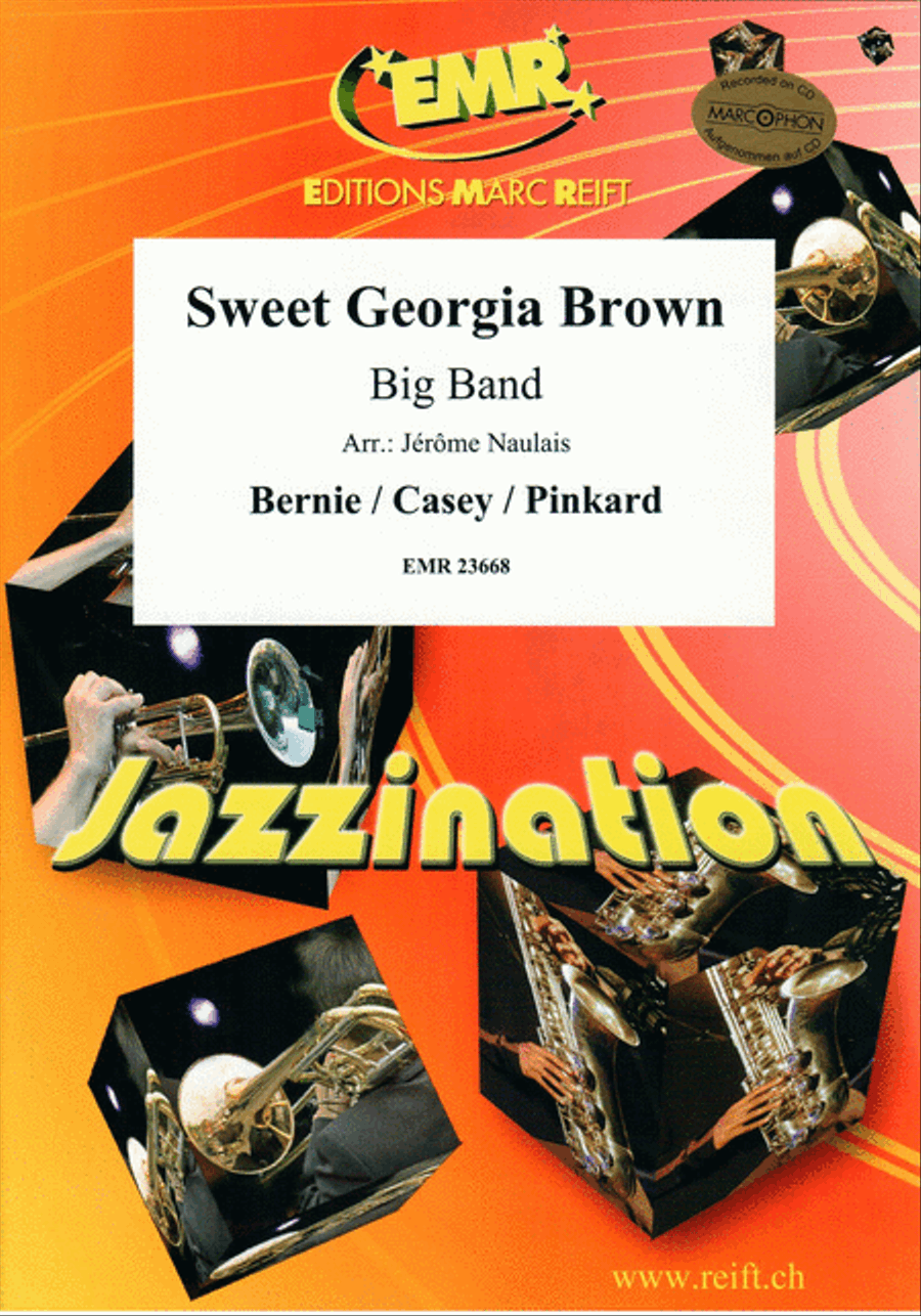 Sweet Georgia Brown Big Band scores gallery preview page 1