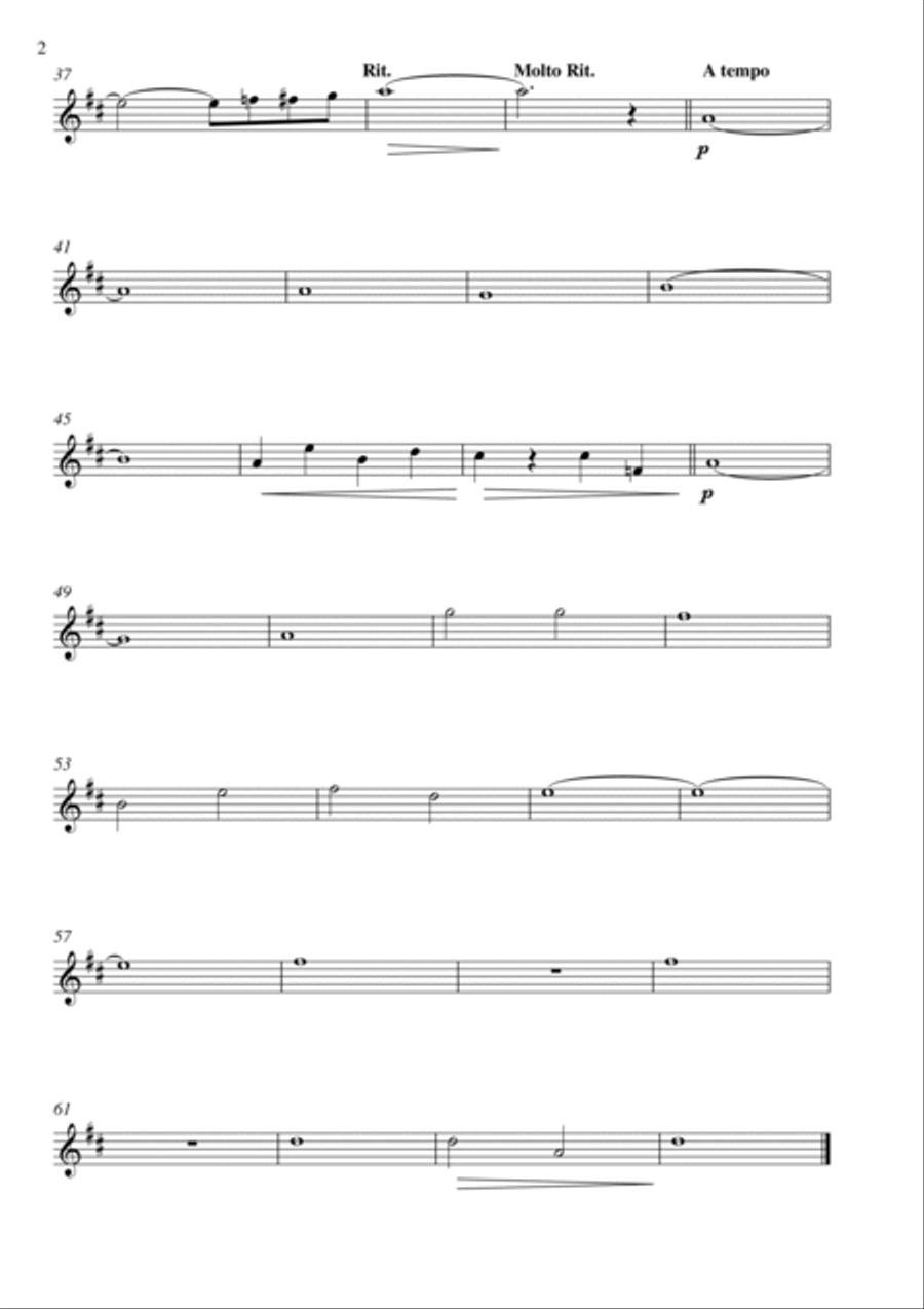 Meditation de Thais, parts Small Ensemble scores gallery preview page 4