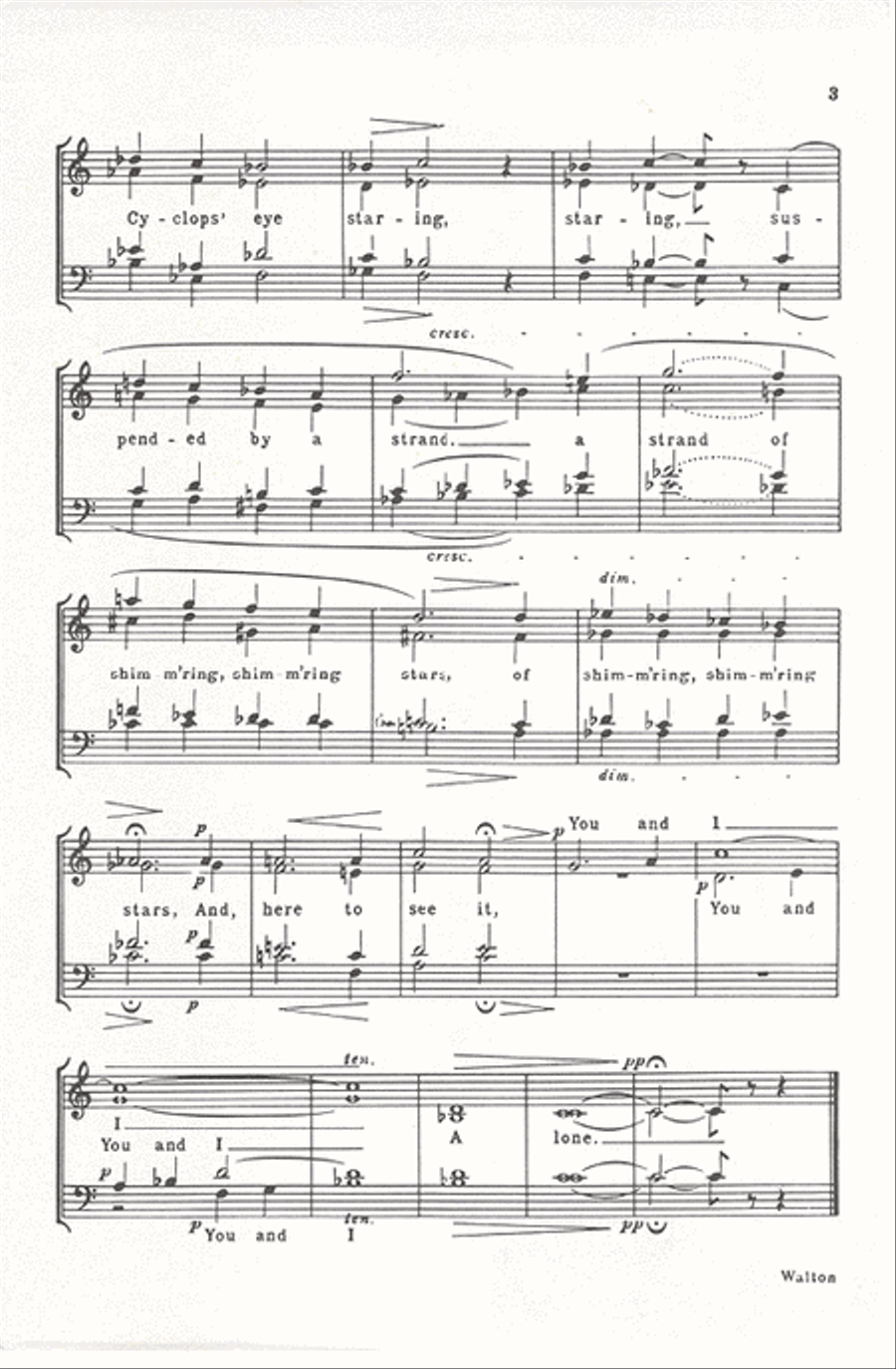 Glow, Dark Sky 4-Part scores gallery preview page 3