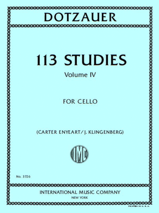 113 Studies, Volume IV