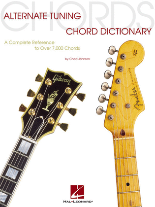 Book cover for Alternate Tuning Chord Dictionary