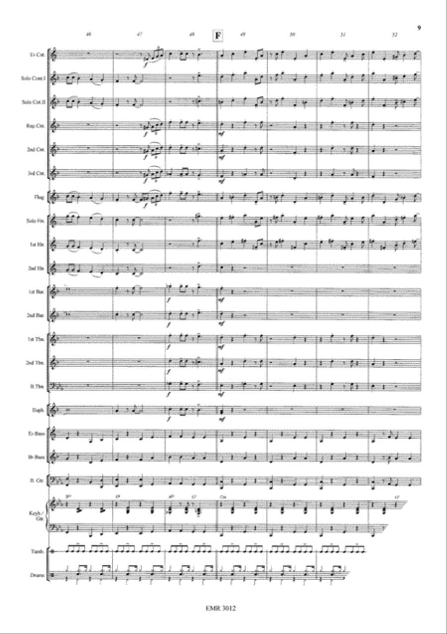 Puttin' On The Ritz Brass Band scores gallery preview page 10