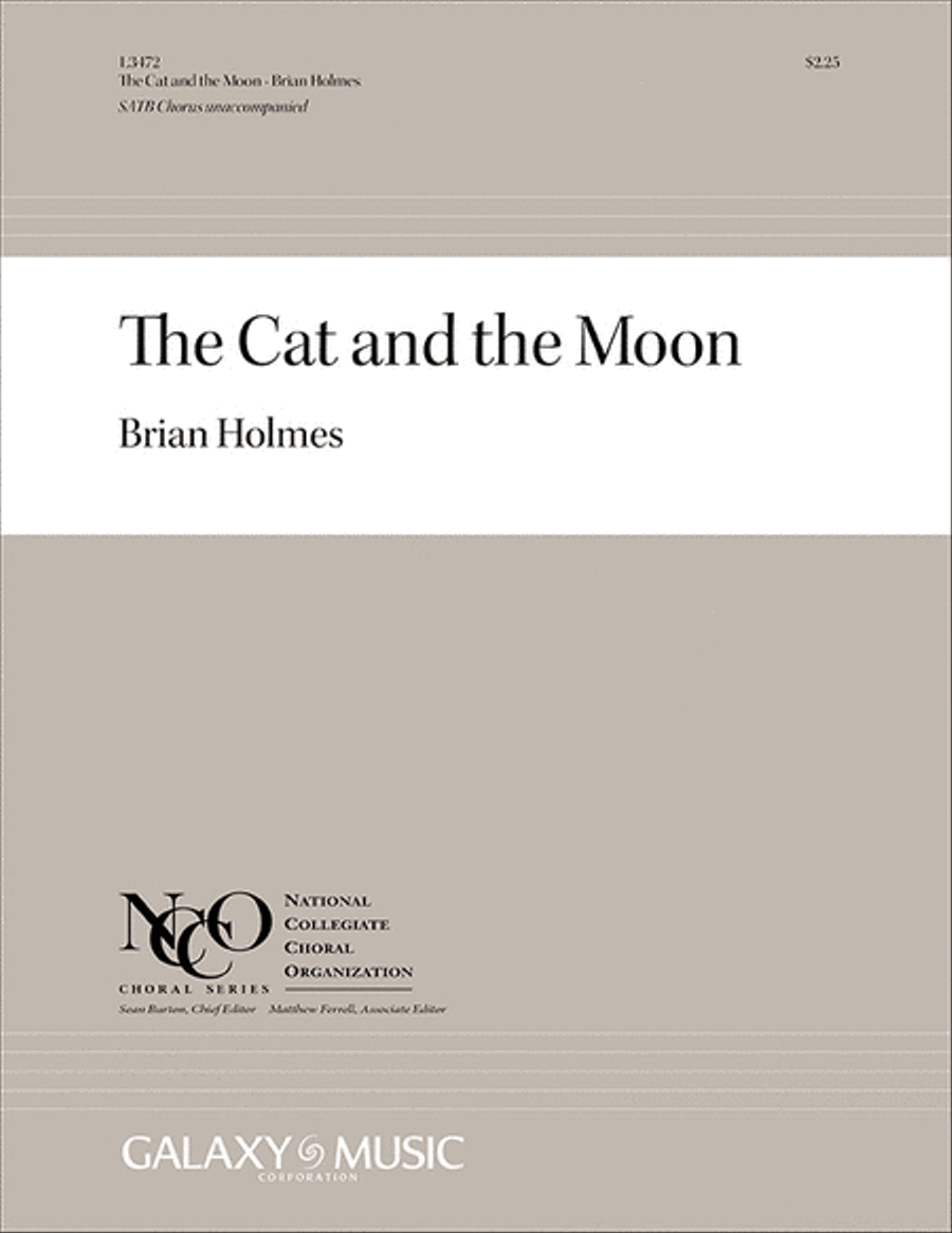 The Cat and the Moon 4-Part scores gallery preview page 1