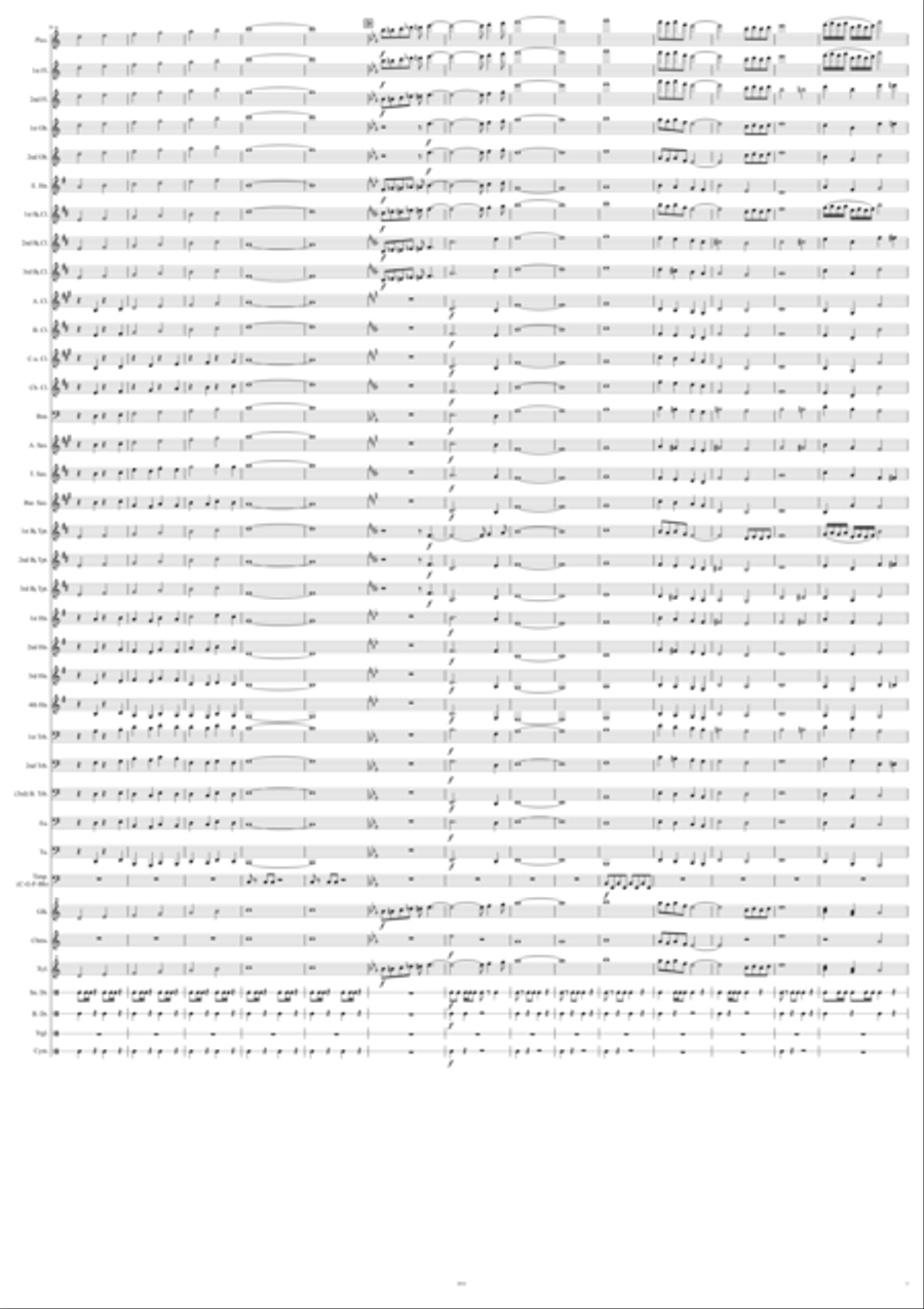 Eagles in Flight Eagles in Flight Concert Band scores gallery preview page 5