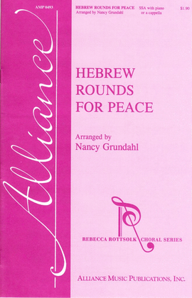 Book cover for Hebrew Rounds for Peace