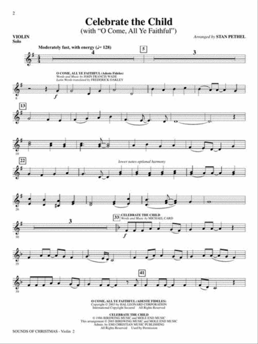 Sounds of Christmas Flute scores gallery preview page 4