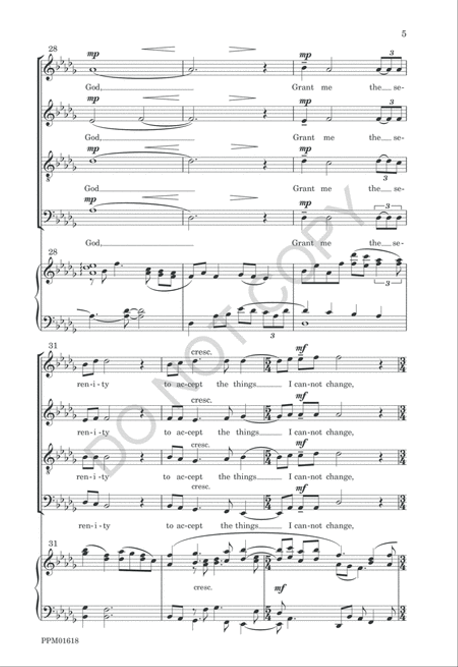 Serenity 4-Part scores gallery preview page 8