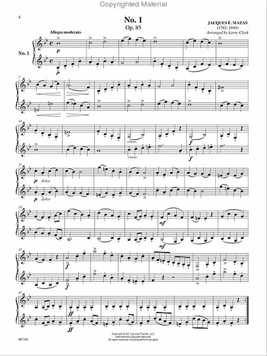 Progressive Duets: Volume 2 Horn Solo scores gallery preview page 2
