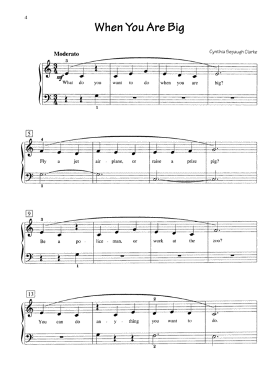 Alfred's Solo Spectacular!, Book 1 Easy Piano scores gallery preview page 4