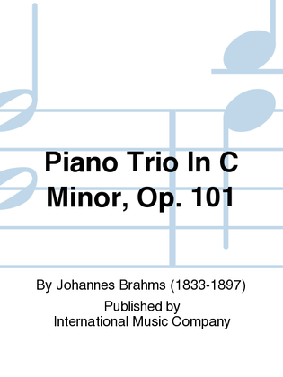 Book cover for Piano Trio In C Minor, Op. 101