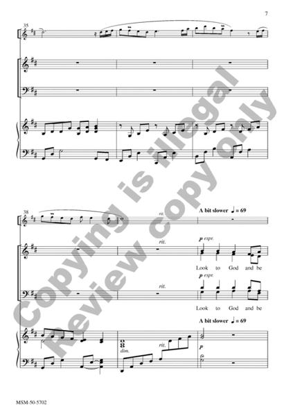 I Will Bless the Lord at All Times (Choral Score) image number null