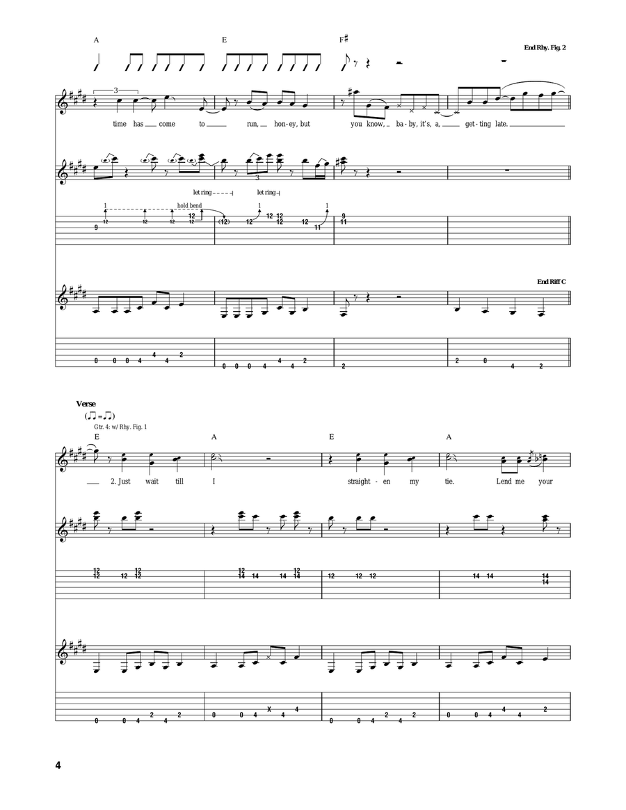 Lend Me Your Comb Lend Me Your Comb Acoustic Guitar scores gallery preview page 4