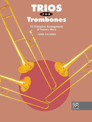Book cover for Trios for Trombones