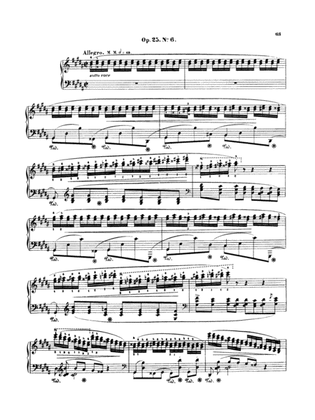 Chopin: Twenty-Seven Etudes (Ed. Franz Liszt)