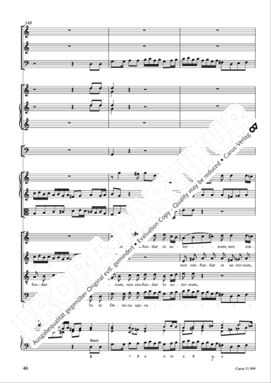 Te Deum Te Deum 4-Part scores gallery preview page 47