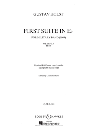 Book cover for First Suite in E Flat (Revised)