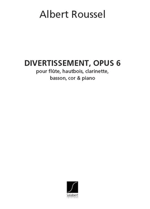 Book cover for Divertissement Op.6